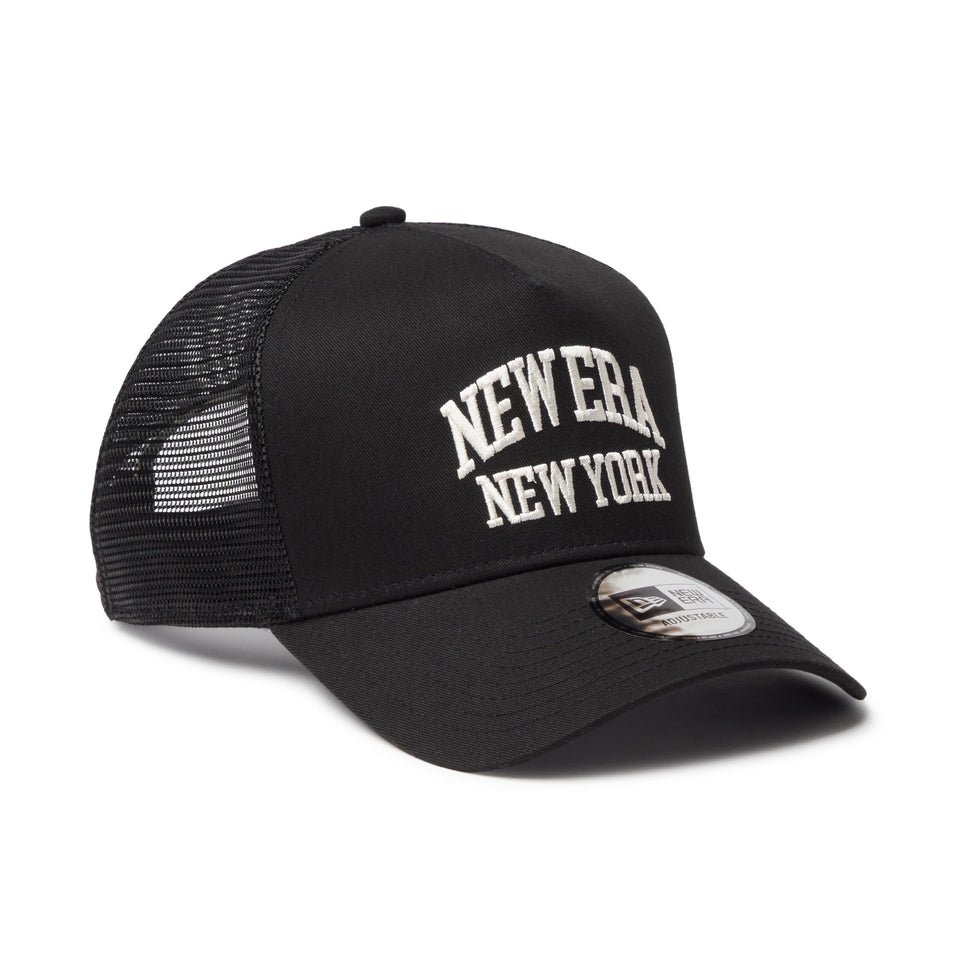 9FORTY A-Frame トラッカー College Logo ブラック | NEW ERA ニューエラ公式オンラインストア
