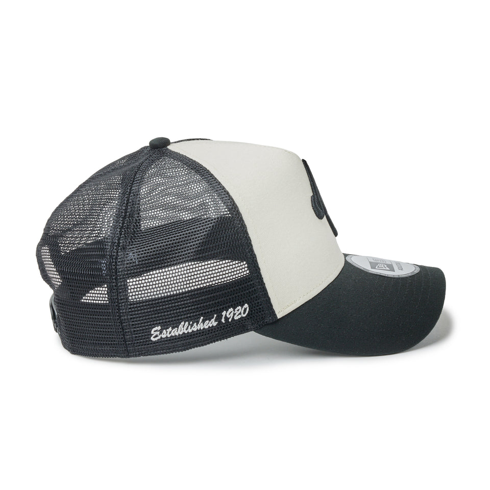9FORTY A-Frame トラッカー クラシックロゴ クローム/ブラック | NEW ERA ニューエラ公式オンラインストア