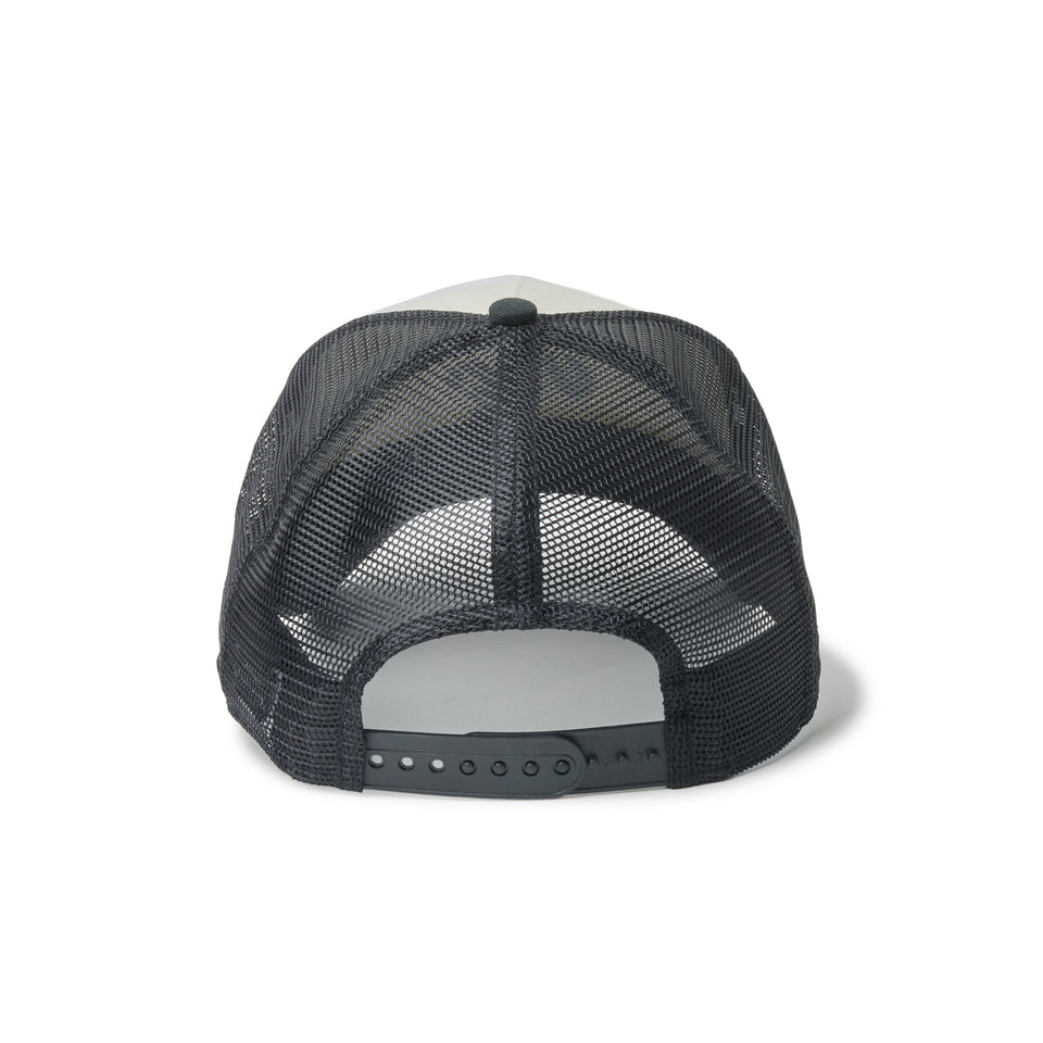 9FORTY A-Frame トラッカー クラシックロゴ クローム/ブラック | NEW ERA ニューエラ公式オンラインストア