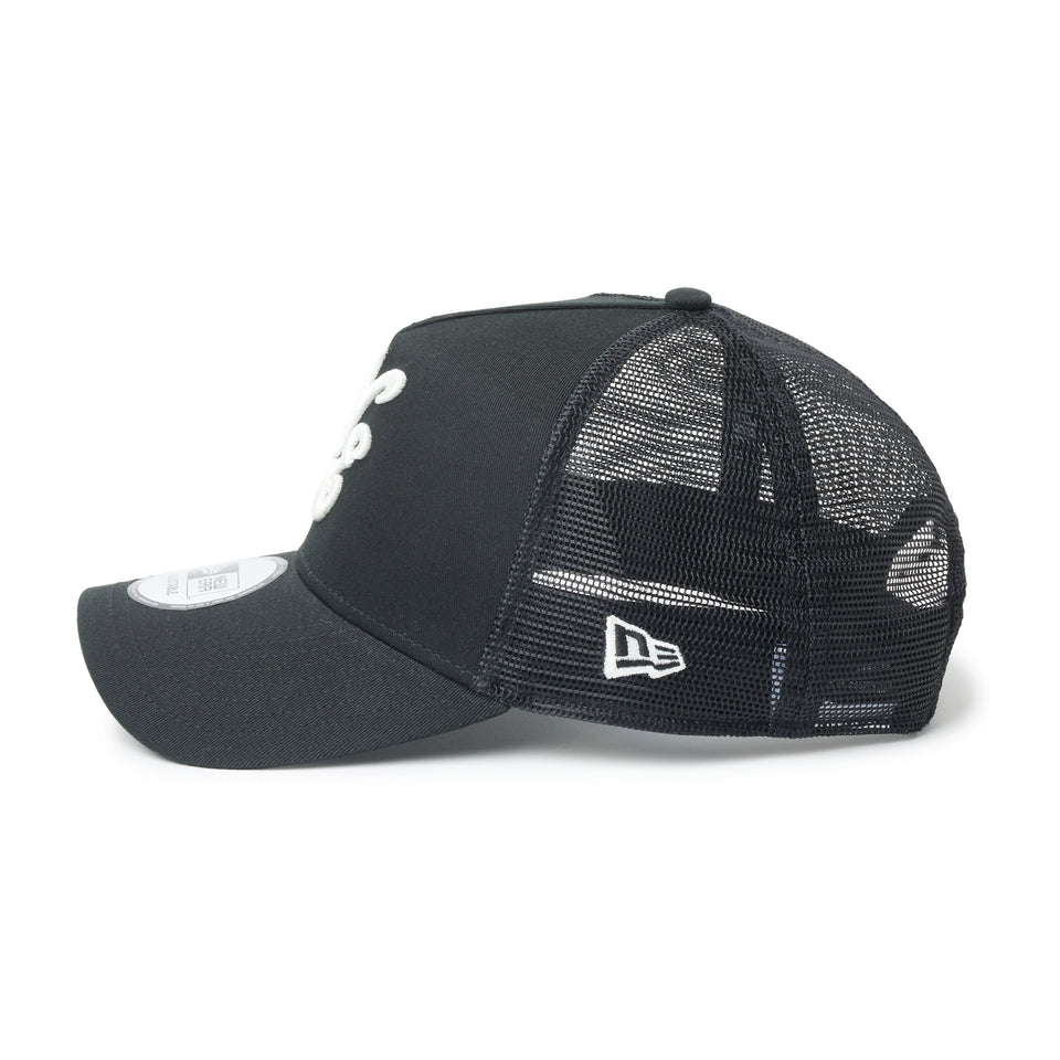9FORTY A-Frame トラッカー クラシックロゴ ブラック | NEW ERA ニューエラ公式オンラインストア