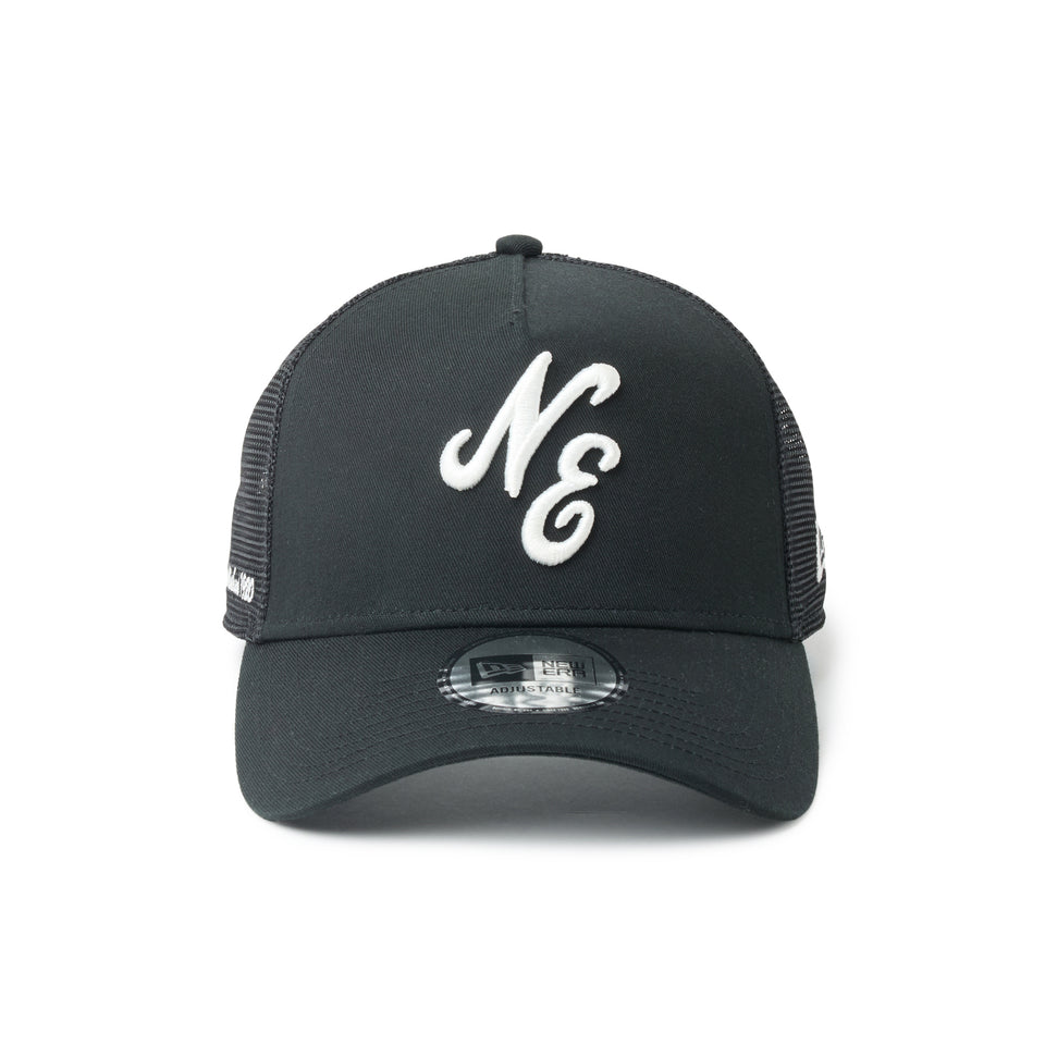 9FORTY A-Frame トラッカー クラシックロゴ ブラック | NEW ERA ニューエラ公式オンラインストア