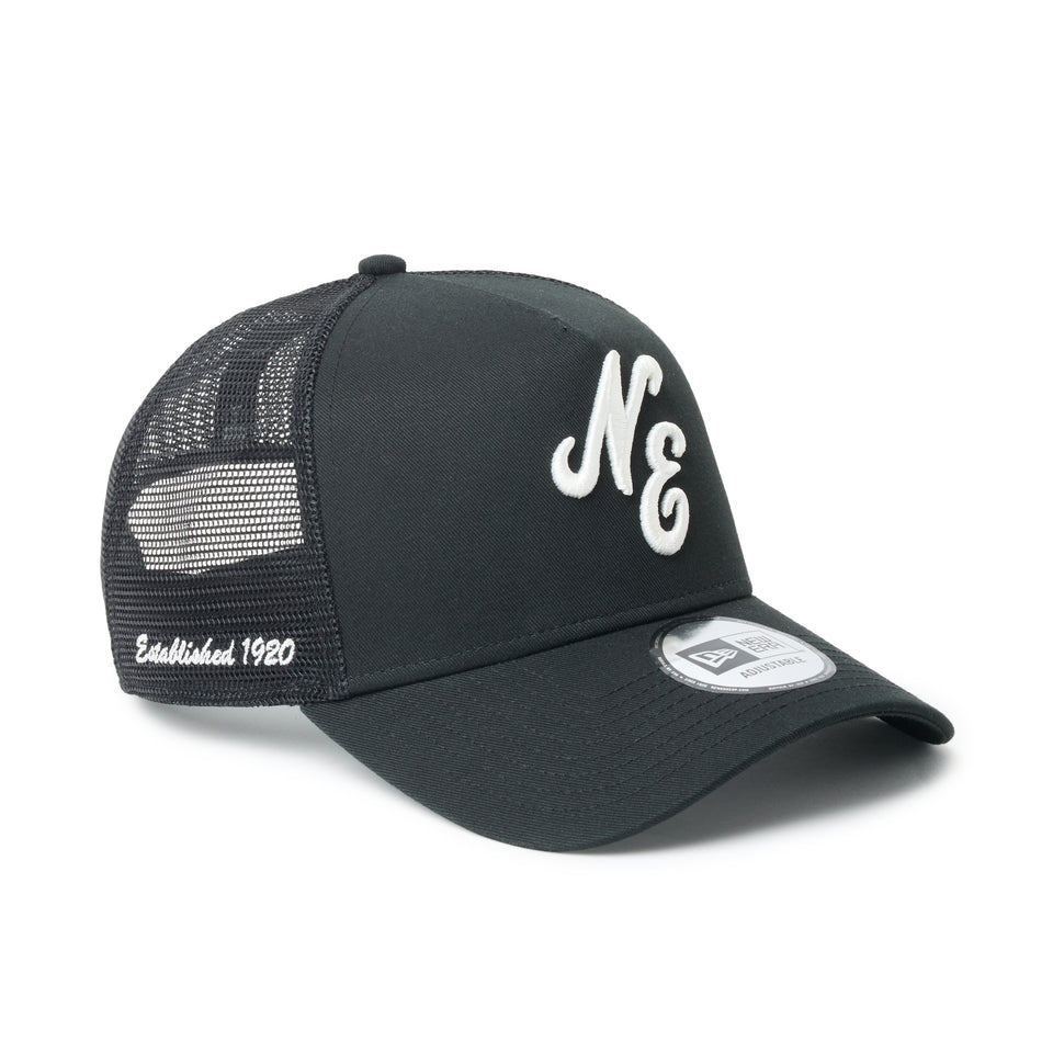 9FORTY A-Frame トラッカー クラシックロゴ ブラック | NEW ERA ニューエラ公式オンラインストア