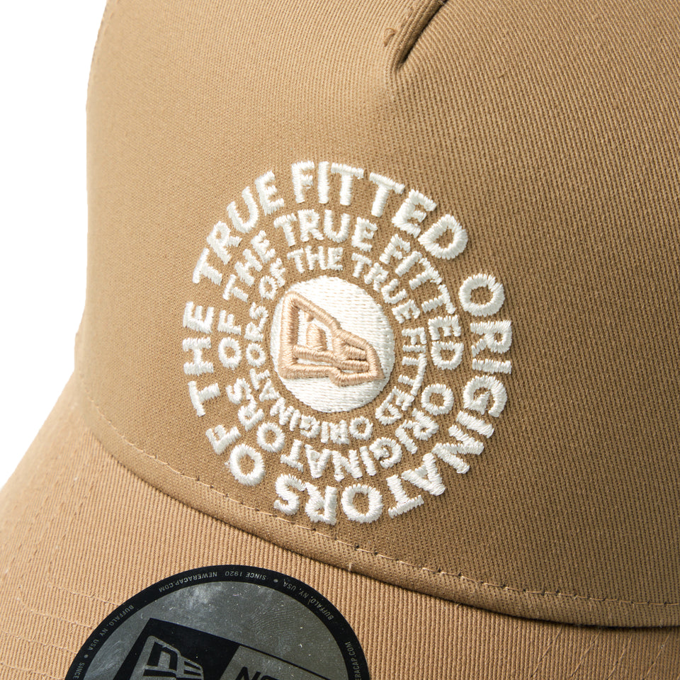 9FORTY A-Frame トラッカー Circle OOTTF カーキ | NEW ERA ニューエラ公式オンラインストア