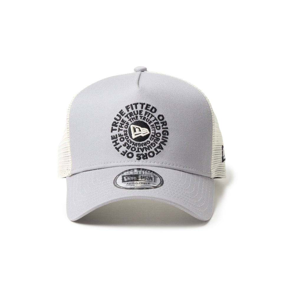9FORTY A-Frame トラッカー Circle OOTTF グレー/クローム | NEW ERA ニューエラ公式オンラインストア