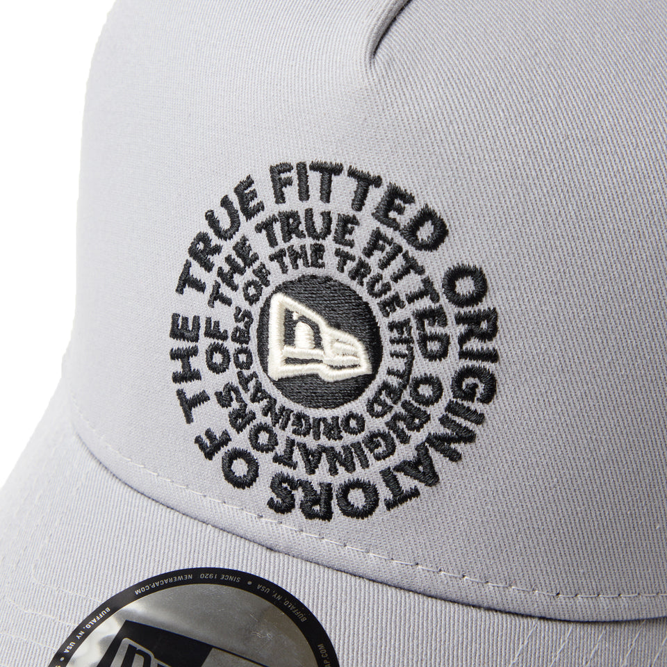 9FORTY A-Frame トラッカー Circle OOTTF グレー/クローム | NEW ERA ニューエラ公式オンラインストア