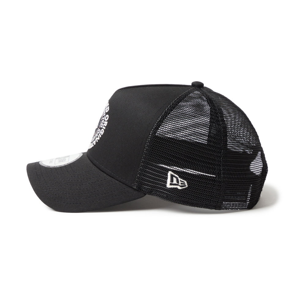9FORTY A-Frame トラッカー Circle OOTTF ブラック | NEW ERA ニューエラ公式オンラインストア