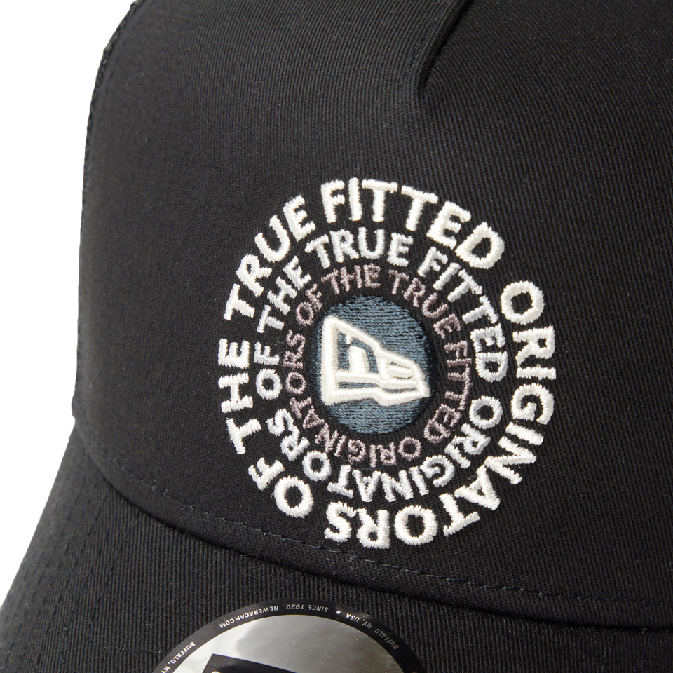9FORTY A-Frame トラッカー Circle OOTTF ブラック | NEW ERA ニューエラ公式オンラインストア