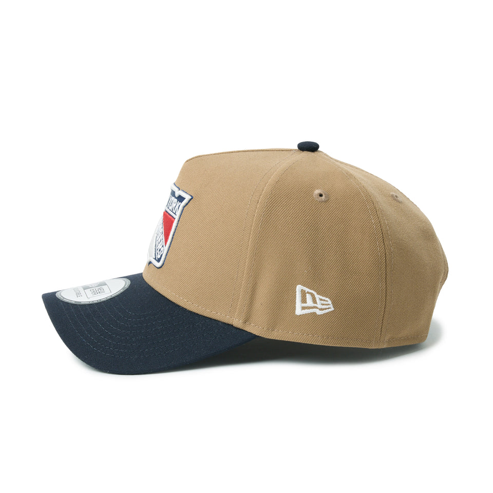 9FORTY A-Frame NHL ニューヨーク・レンジャーズ カーキ/ネイビー | NEW ERA ニューエラ公式オンラインストア