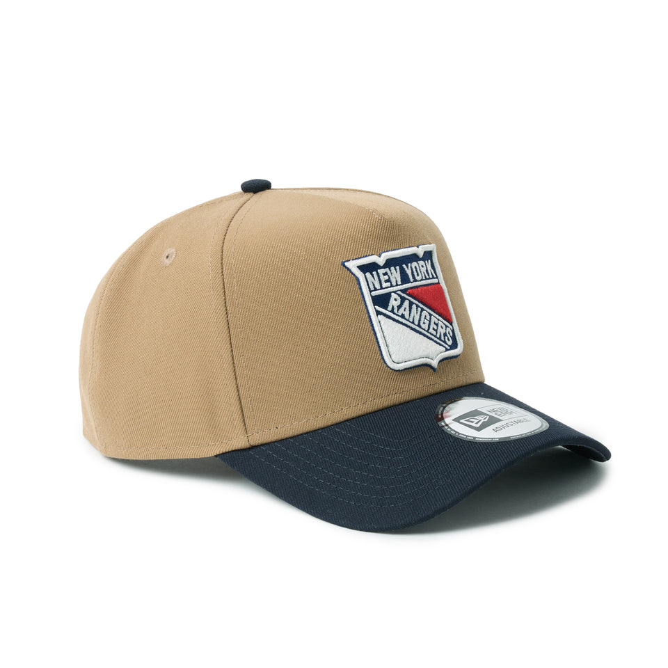 9FORTY A-Frame NHL ニューヨーク・レンジャーズ カーキ/ネイビー | NEW ERA ニューエラ公式オンラインストア