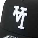 9FORTY A-Frame MLB Upside Down ロサンゼルス・ドジャース ブラック | NEW ERA ニューエラ公式オンラインストア
