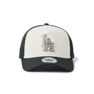 9FORTY A-Frame MLB パールバッジ ブラッククロームホワイト 9FORTY A-Frame MLB パール バッジ Pearl Badge ロサンゼルス