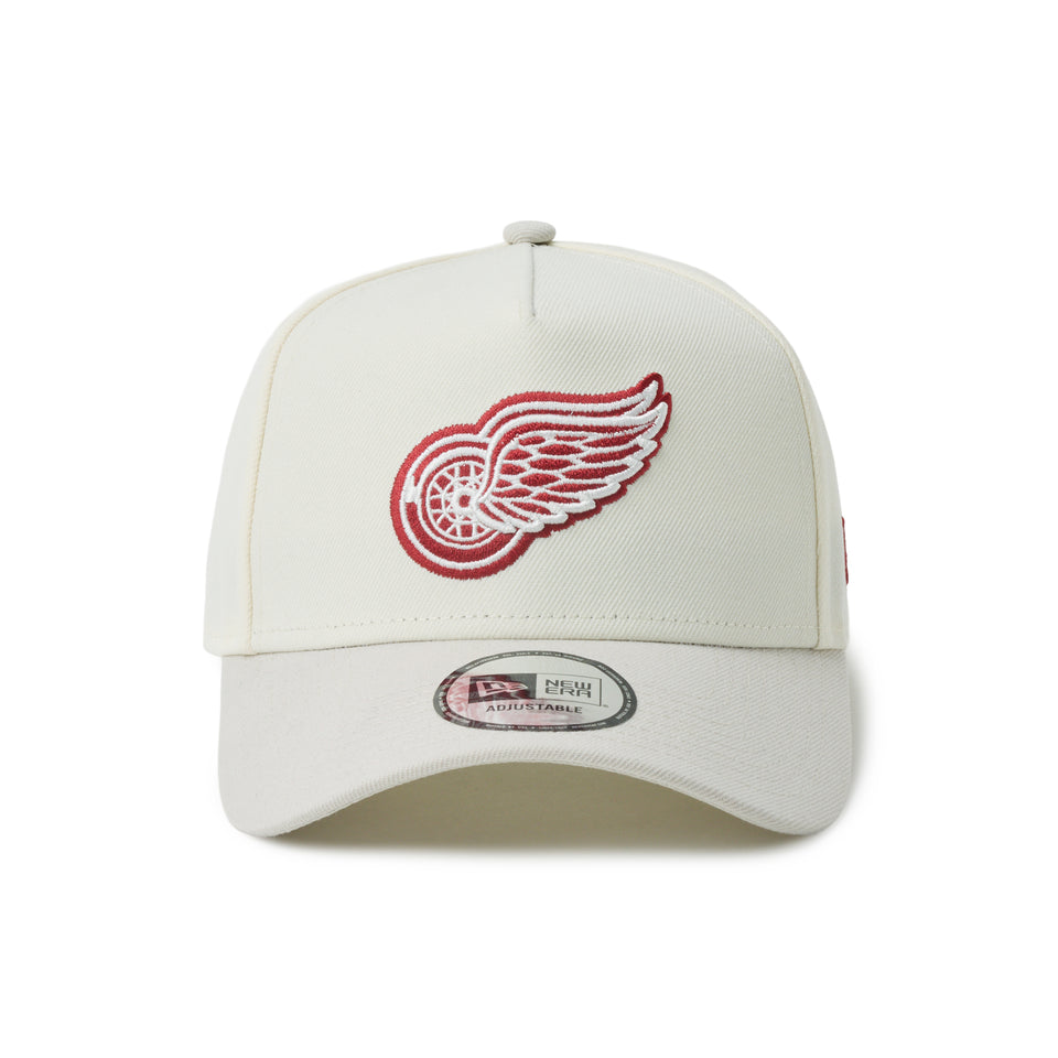 9FORTY A-Frame NHL デトロイトレッドウィングス クロームホワイト/ストーン | NEW ERA ニューエラ公式オンラインストア