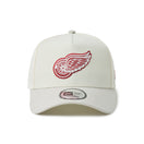 9FORTY A-Frame NHL デトロイトレッドウィングス クロームホワイト/ストーン | NEW ERA ニューエラ公式オンラインストア