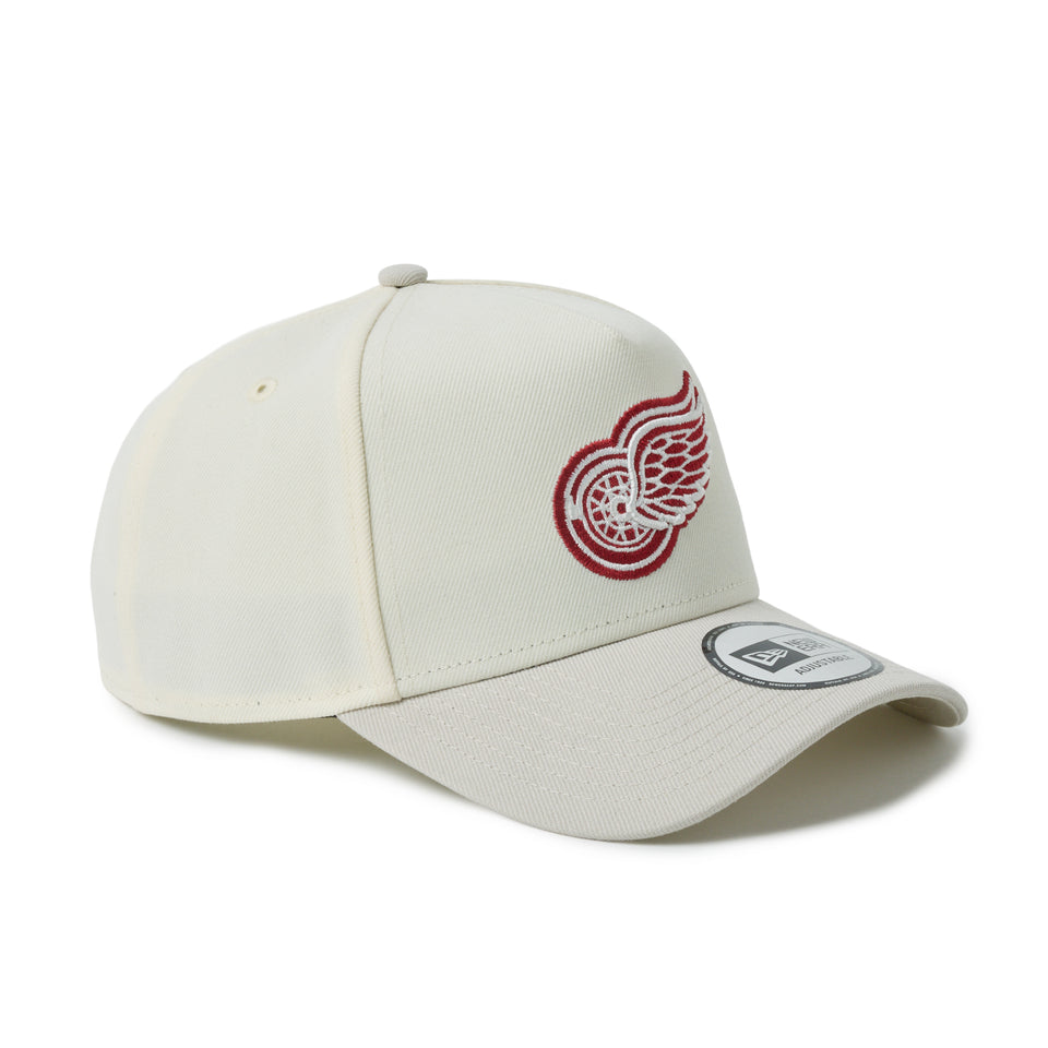 9FORTY A-Frame NHL デトロイトレッドウィングス クロームホワイト/ストーン | NEW ERA ニューエラ公式オンラインストア