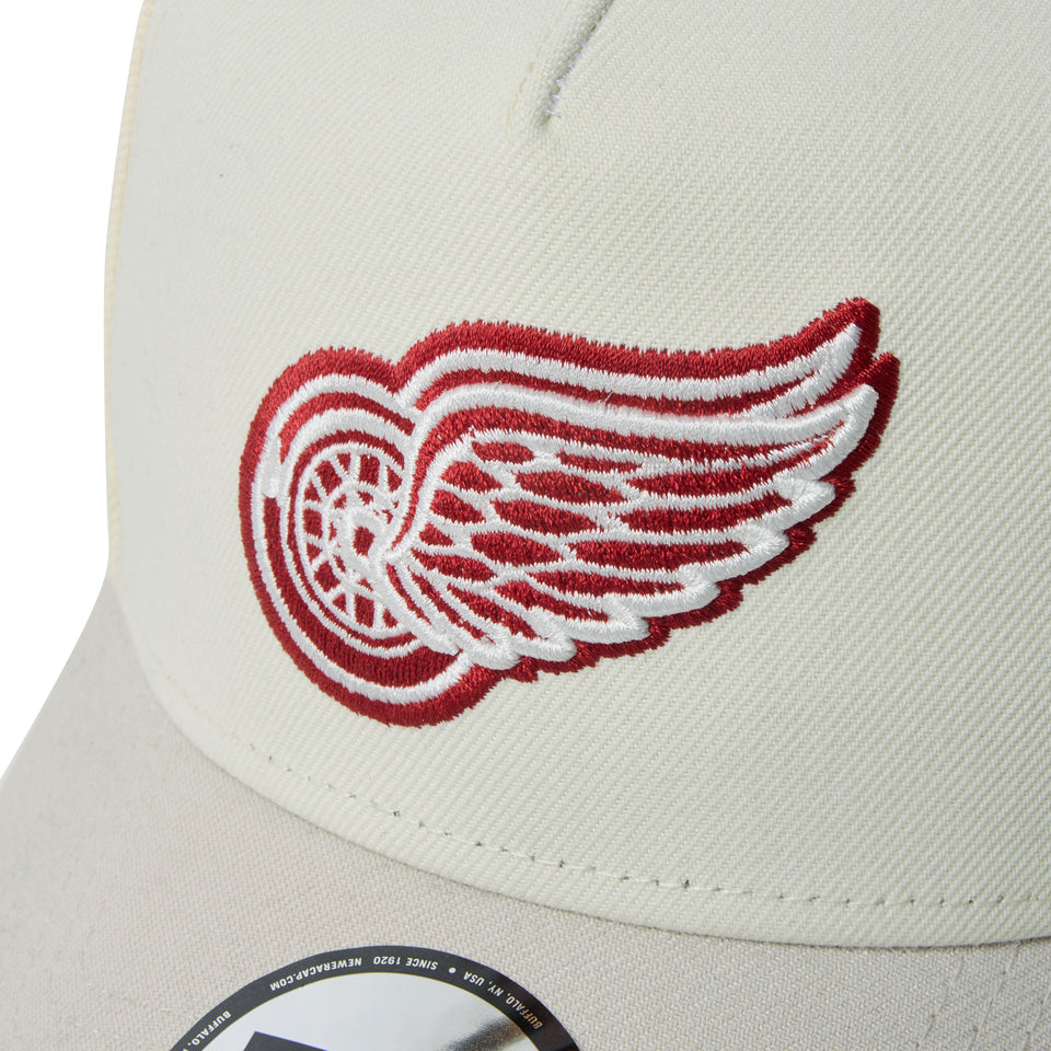9FORTY A-Frame NHL デトロイトレッドウィングス クロームホワイト/ストーン | NEW ERA ニューエラ公式オンラインストア