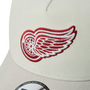 9FORTY A-Frame NHL デトロイトレッドウィングス クロームホワイト/ストーン | NEW ERA ニューエラ公式オンラインストア