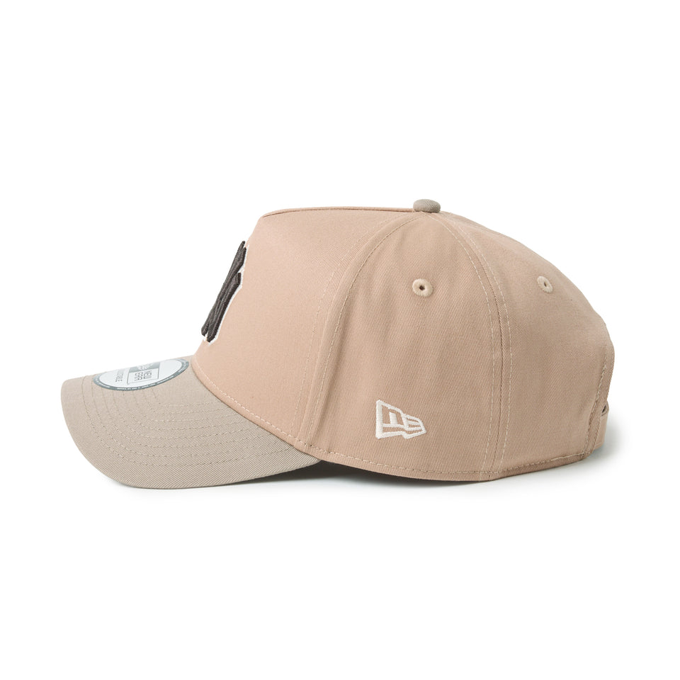 9FORTY A-Frame Mocha Mousse ニューヨーク・ヤンキース タイムレストープ/アッシュブラウン | NEW ERA ニューエラ公式オンラインストア