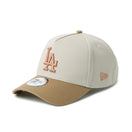 9FORTY A-Frame Mocha Mousse ロサンゼルス・ドジャース リバーブラウン/カーキ | NEW ERA ニューエラ公式オンラインストア
