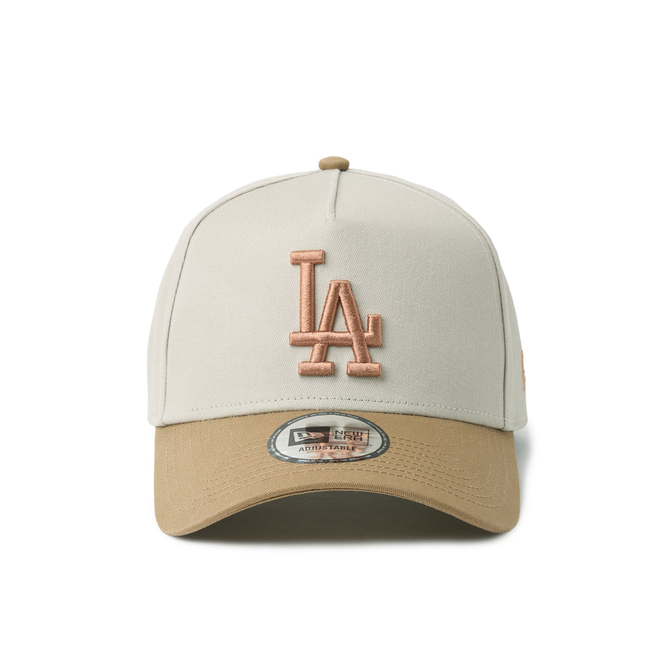 9FORTY A-Frame Mocha Mousse ロサンゼルス・ドジャース リバーブラウン/カーキ | NEW ERA ニューエラ公式オンラインストア
