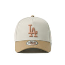 9FORTY A-Frame Mocha Mousse ロサンゼルス・ドジャース リバーブラウン/カーキ | NEW ERA ニューエラ公式オンラインストア