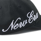 9FORTY Stretch Series Big Script Logo ブラック | NEW ERA ニューエラ公式オンラインストア