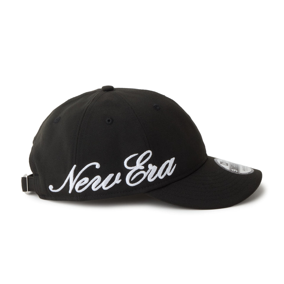 9THIRTY Stretch Series Big Script Logo ブラック | NEW ERA ニューエラ公式オンラインストア