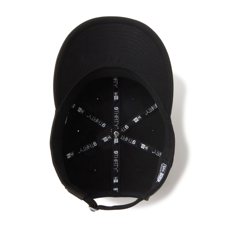 9THIRTY Stretch Series Big Script Logo ブラック | NEW ERA ニューエラ公式オンラインストア
