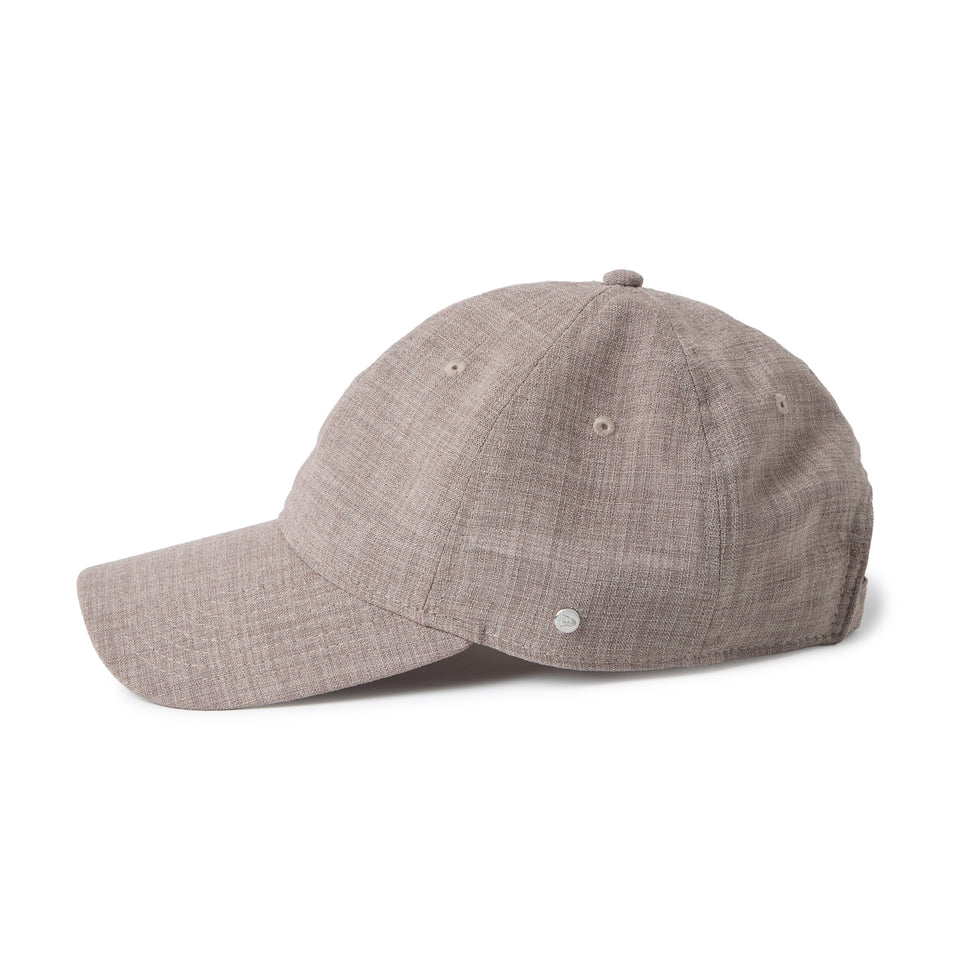 9TWENTY ロングバイザー Reflax Canvas Metal Pin ベーシック モカ