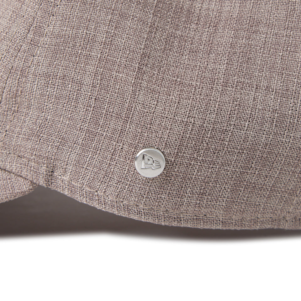 9TWENTY ロングバイザー Reflax Canvas Metal Pin ベーシック モカ