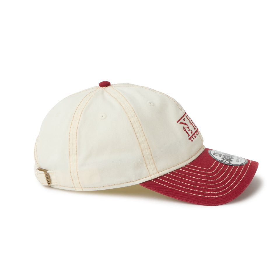 9TWENTY Stitch Accent クロームホワイト/Hレッド | NEW ERA ニューエラ公式オンラインストア