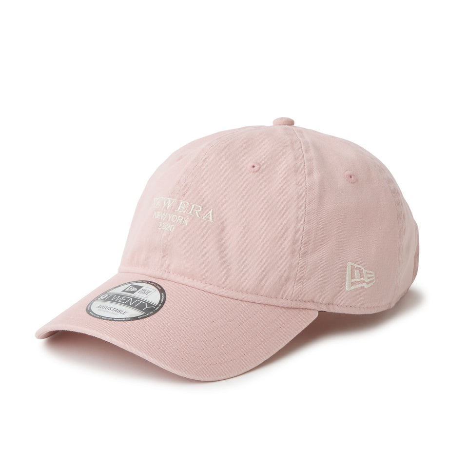 9TWENTY New Era New York ピンクルージュ | ニューエラオンラインストア