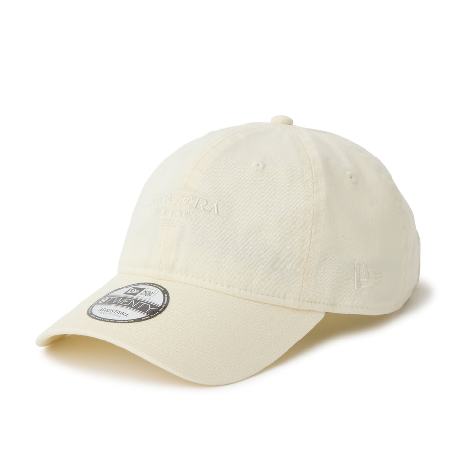 9TWENTY New Era New York クロームホワイト | ニューエラオンラインストア