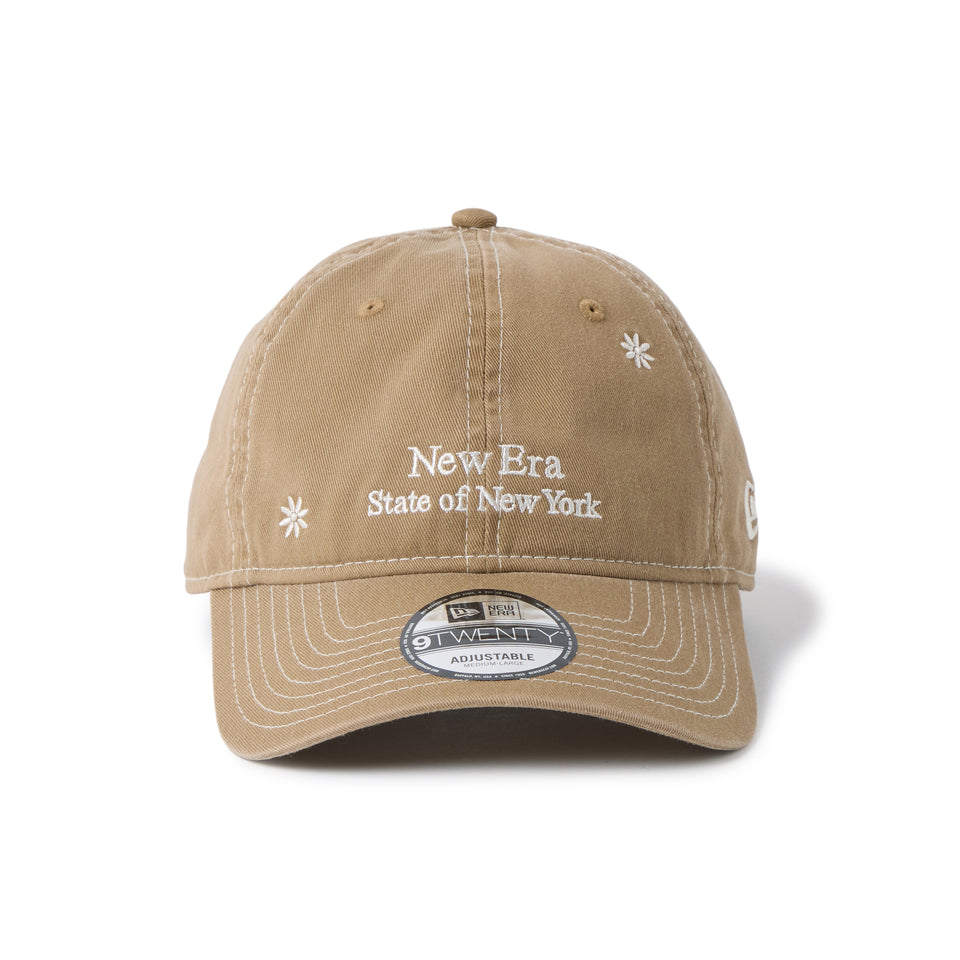 9TWENTY Flower Embroidery カーキ | NEW ERA ニューエラ公式オンラインストア