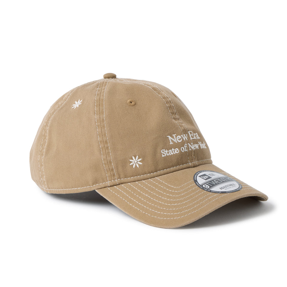 9TWENTY Flower Embroidery カーキ | NEW ERA ニューエラ公式オンラインストア
