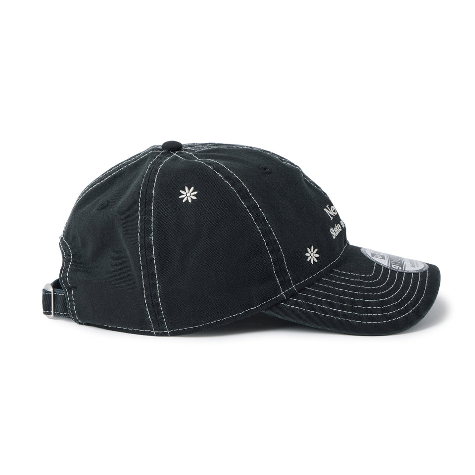 9TWENTY Flower Embroidery ブラック | NEW ERA ニューエラ公式オンラインストア