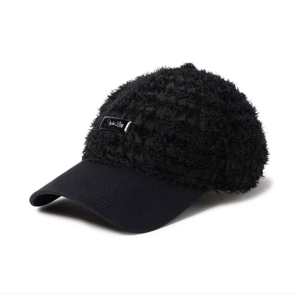 黒いレースアップキャップ 9TWENTY Shaggy Lace ブラック | ニューエラオンラインストア