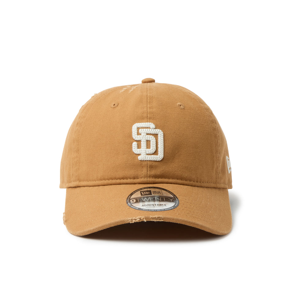 9TWENTY サンディエゴ・パドレス クーパーズタウン Damaged Duck Canvas ライトブロンズ | NEW ERA ニューエラ公式オンラインストア