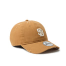 9TWENTY サンディエゴ・パドレス クーパーズタウン Damaged Duck Canvas ライトブロンズ | NEW ERA ニューエラ公式オンラインストア