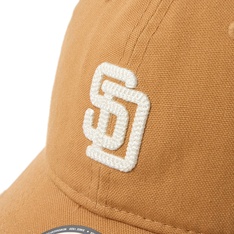 9TWENTY サンディエゴ・パドレス クーパーズタウン Damaged Duck Canvas ライトブロンズ | NEW ERA ニューエラ公式オンラインストア