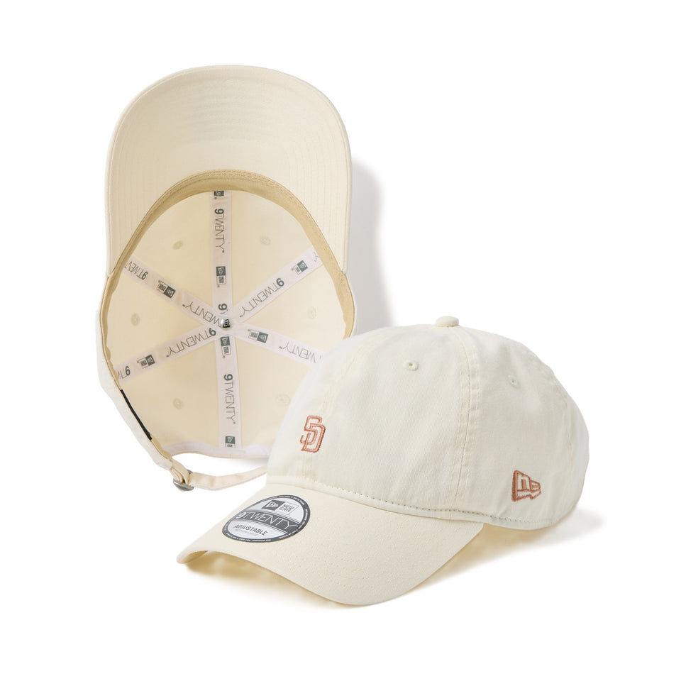 9TWENTY MLB ベージュ スウェットバンド サンディエゴ・パドレス