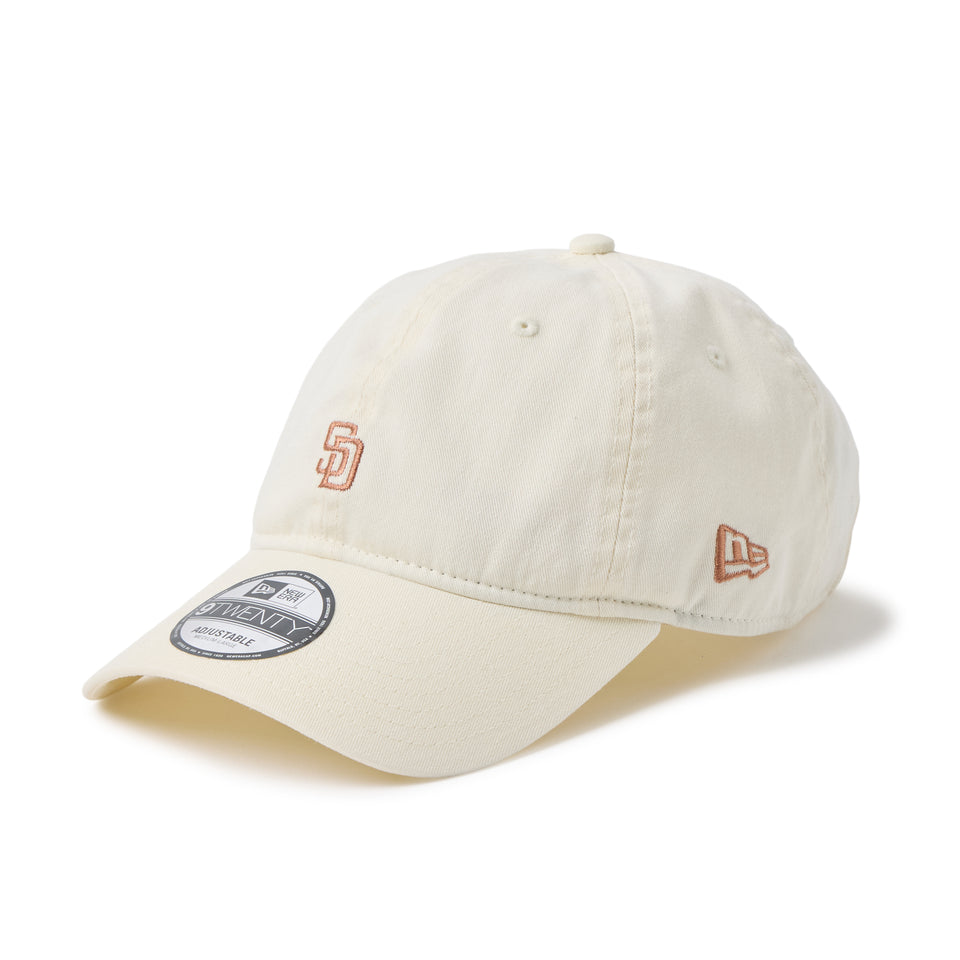 9TWENTY MLB Beige Sweat Band サンディエゴ・パドレス  クロームホワイト | NEW ERA ニューエラ公式オンラインストア