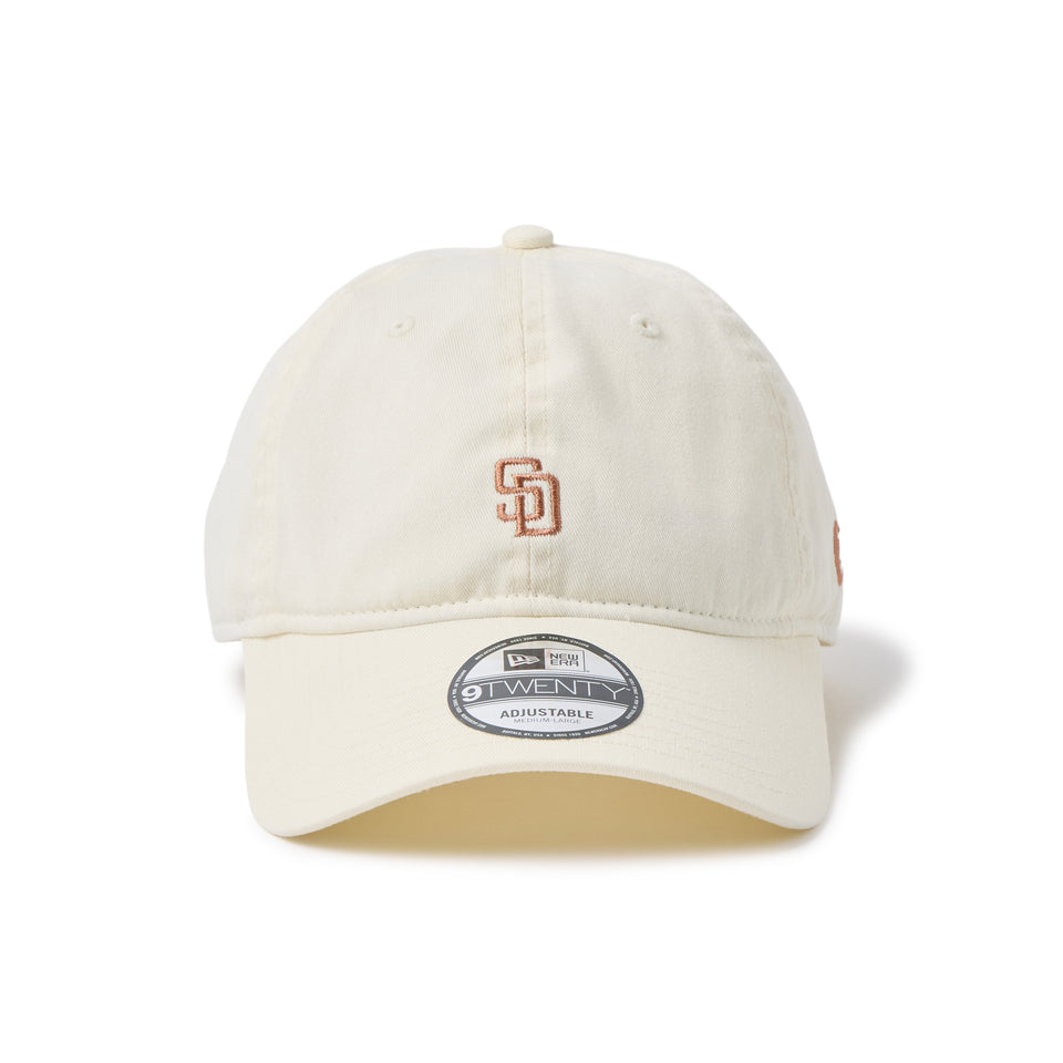 9TWENTY MLB Beige Sweat Band サンディエゴ・パドレス  クロームホワイト | NEW ERA ニューエラ公式オンラインストア
