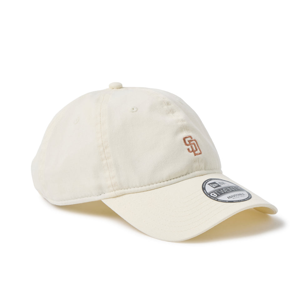 9TWENTY MLB Beige Sweat Band サンディエゴ・パドレス  クロームホワイト | NEW ERA ニューエラ公式オンラインストア