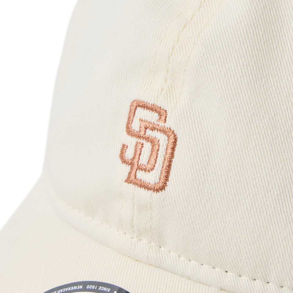 9TWENTY MLB Beige Sweat Band サンディエゴ・パドレス  クロームホワイト | NEW ERA ニューエラ公式オンラインストア