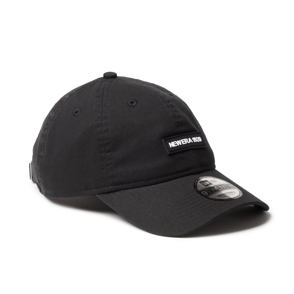 9TWENTY Rubber Patch ラバーパッチ NEW ERA 1920 ブラック