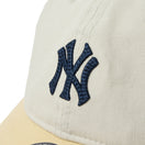 9TWENTY ニューヨーク・ヤンキース クーパーズタウン Damaged Duck Canvas ストーン/ベガスゴールド | NEW ERA ニューエラ公式オンラインストア