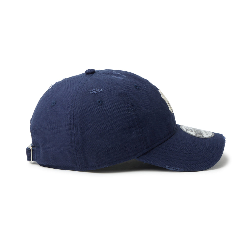 9TWENTY ニューヨーク・ヤンキース クーパーズタウン Damaged Duck Canvas オーシャンサイドブルー | NEW ERA ニューエラ公式オンラインストア