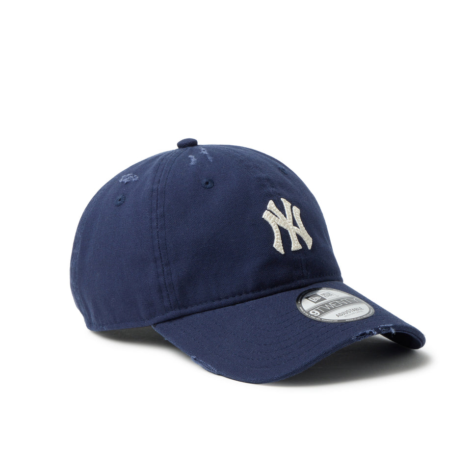 9TWENTY ニューヨーク・ヤンキース クーパーズタウン Damaged Duck Canvas オーシャンサイドブルー | NEW ERA ニューエラ公式オンラインストア