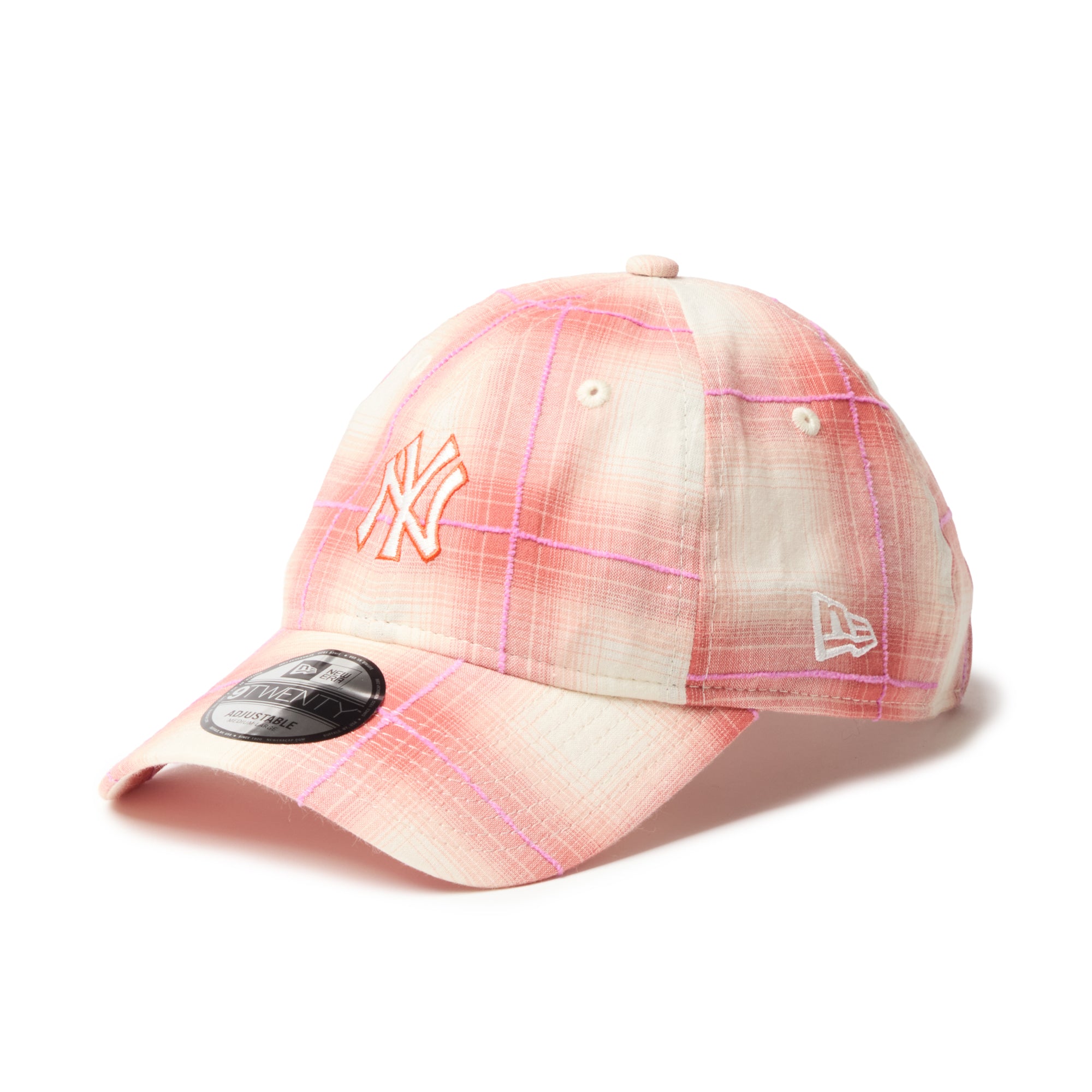 9TWENTY Ombre Plaid オンブレチェック ニューヨーク・ヤンキース