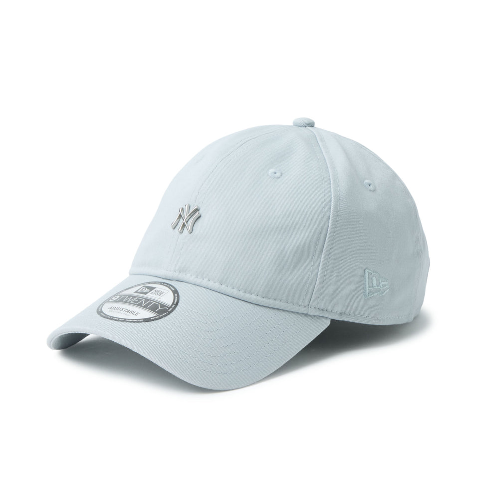 9TWENTY Metal Logo Mini ニューヨーク・ヤンキース スノーグレー | NEW ERA ニューエラ公式オンラインストア